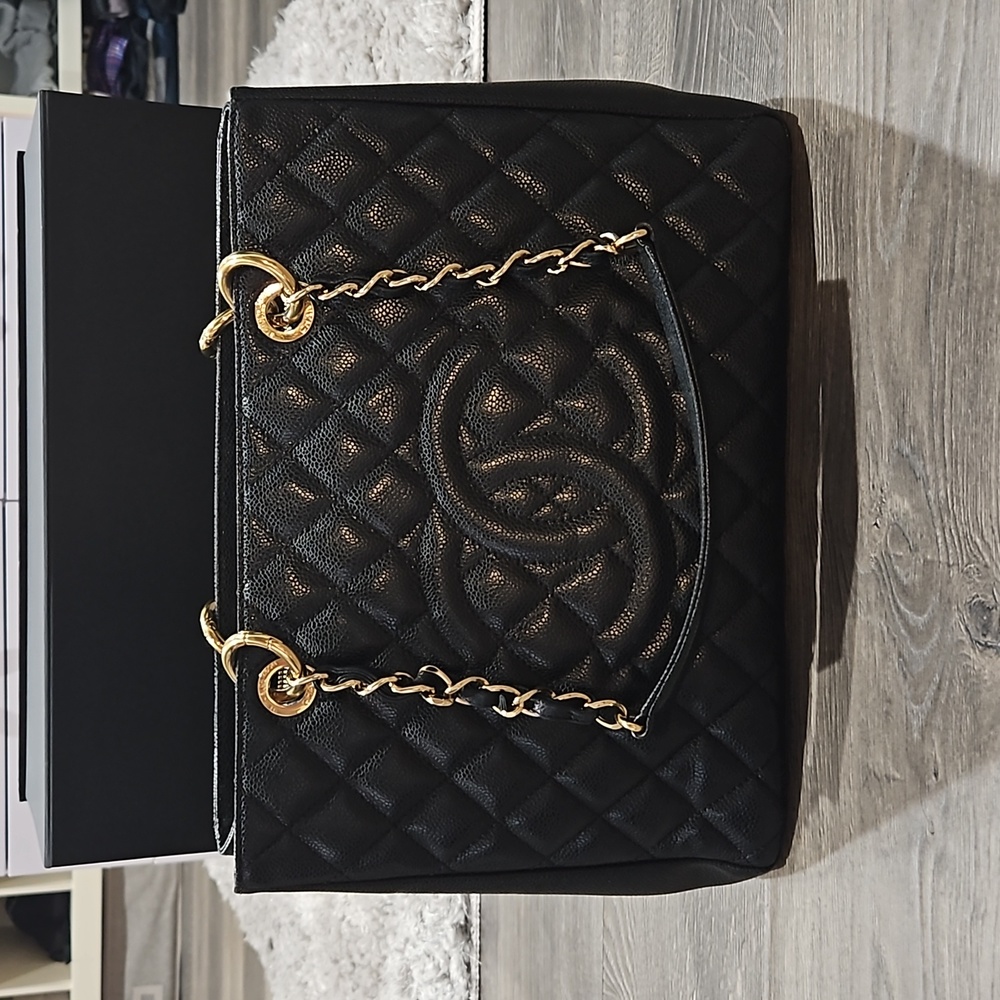 Authentic Chanel GST Tote bag GHW